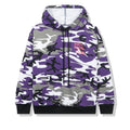 Snow Camo Purple Logo Hoodie T-Shirts, Sweatshirt | RetroVerseTees.com