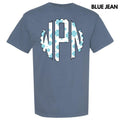 Snowflake Monogram Comfort Colors T-Shirt 'NLB' Hoodie, Sweatshirt | RetroVerseTees.com