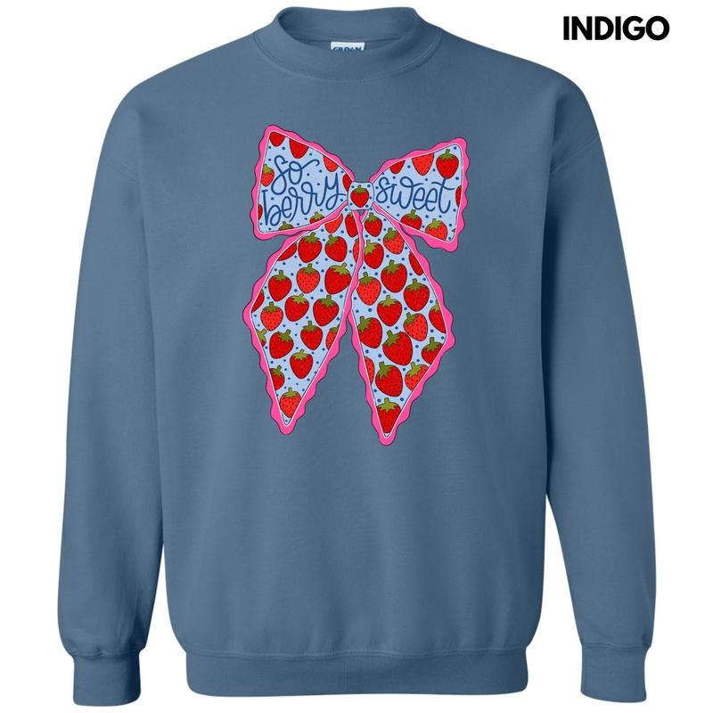 So Berry Sweet Bow Sweatshirt 'NLB' T-Shirts, Hoodie | RetroVerseTees.com
