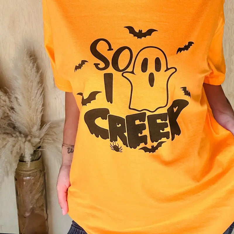 So I Creep Graphic Tee Hoodie, Sweatshirt | RetroVerseTees.com