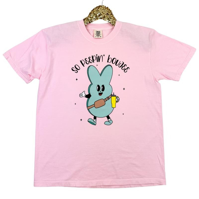 So Peepin' Boujee Comfort Colors T-Shirt Hoodie, Sweatshirt | RetroVerseTees.com