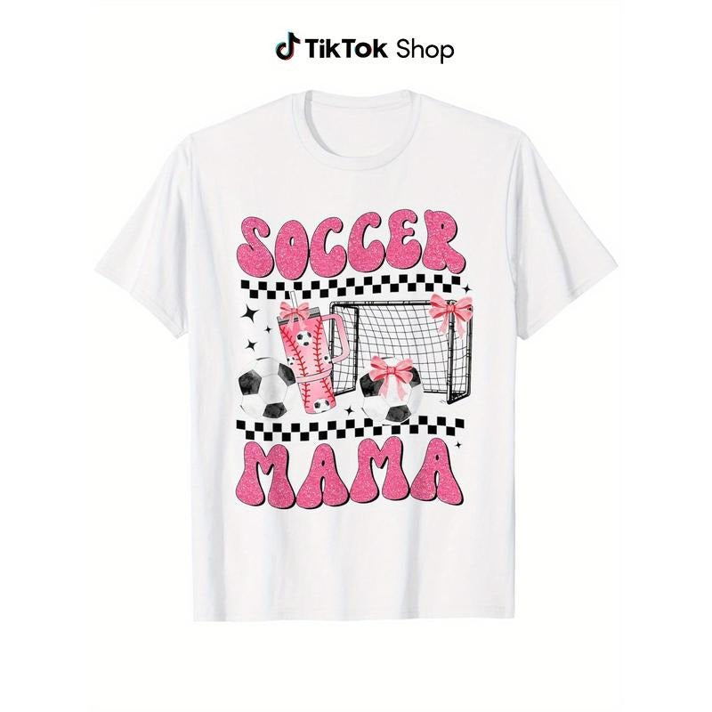 Soccer Mama Vintage Pink Coquette Bow Mama Mom TNF'WB shield Day T-Shirt style 02 Hoodie, Sweatshirt | RetroVerseTees.com