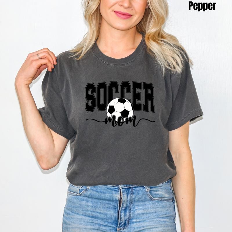 Soccer Mom Comfort Colors T-Shirt 'NLB' Hoodie, Sweatshirt | RetroVerseTees.com