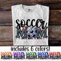 Soccer Mom Loud and Proud DTF Transfers - THIS IS NOT A SHIRT Hoodie, Sweatshirt | RetroVerseTees.com