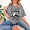 Soccer Sports Mom Voice DTF Transfers - THIS IS NOT A SHIRT Hoodie, Sweatshirt | RetroVerseTees.com