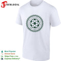 Soccer ball tribal mandala shirt