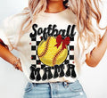 Softball Mama DTF Transfers - THIS IS NOT A SHIRT Hoodie, Sweatshirt | RetroVerseTees.com