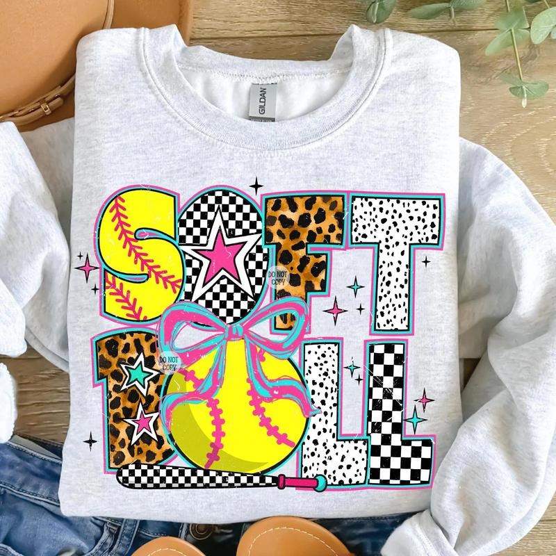 Softball Multi-Print DTF Transfers - THIS IS NOT A SHIRT Hoodie, Sweatshirt | RetroVerseTees.com