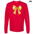 Softball Sketched Bow Long Sleeve Comfort Colors T-Shirt 'NLB' Hoodie, Sweatshirt | RetroVerseTees.com