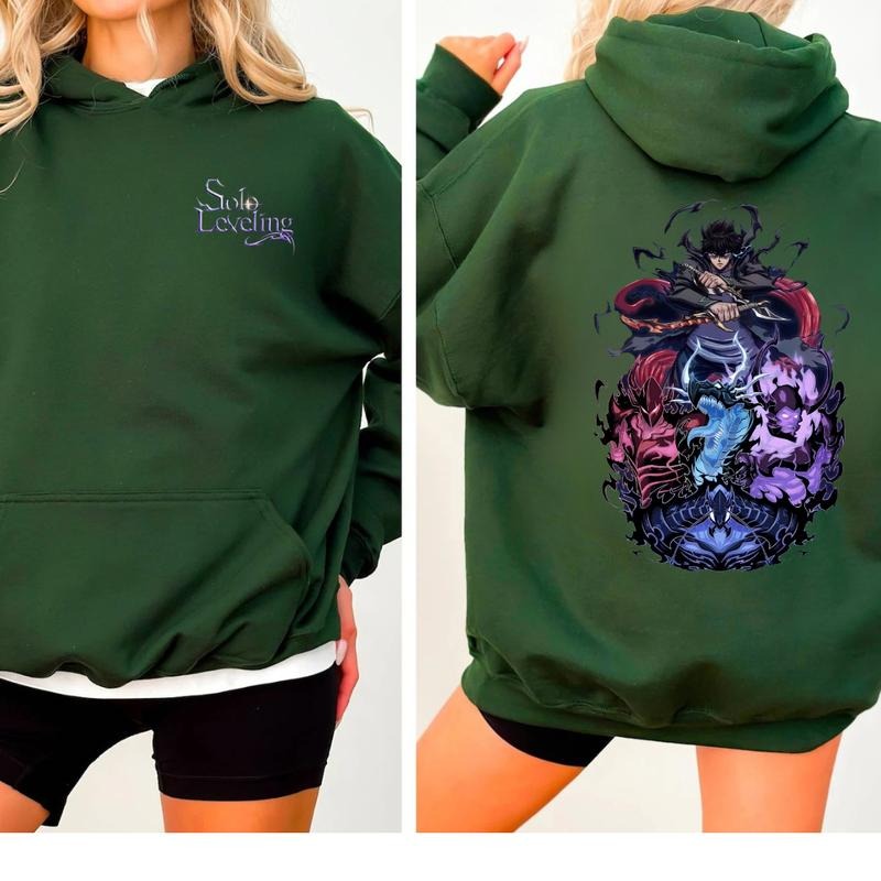 Solo Leveling Arise Shirt, Manga Sweatshirt, Anime Hoodie, Anime Lovers shirt, All Season Outfit | RetroVerseTees.com