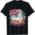 Some Bunny'WB shield Baked Easter Weed Smoking Rabbit Cannabis T-Shirt Hoodie, Sweatshirt | RetroVerseTees.com