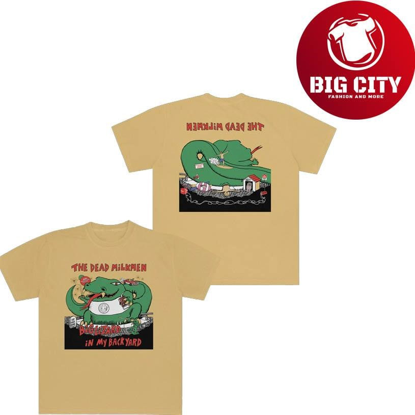 Some Dead Milkmen Big Lizard 40Th Anniversary Two Sided Shirt