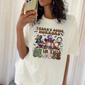 Some Horror in this house Shirt, Hallowen Shirt,  Cute Fall Shirt, Spooky Season Hoodie, Sweatshirt | RetroVerseTees.com