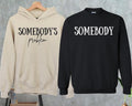 Somebody's Problem Couples Matching Hoodie, Couple Sweatshirt, Gift For Wife, Funny Couple Sweatshirt, Couple Matching...