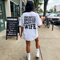 Somebody's Spoiled Bookish Wife Shirt, Bookish T-Shirt, Dark Romance Romantasy Reader Shirt Gift For Book Lover ACOTAR...