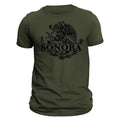 Sonora Mexico Eagle Emblem Mexican T-Shirt Classic Crewneck Menswear Hoodie, Sweatshirt | RetroVerseTees.com