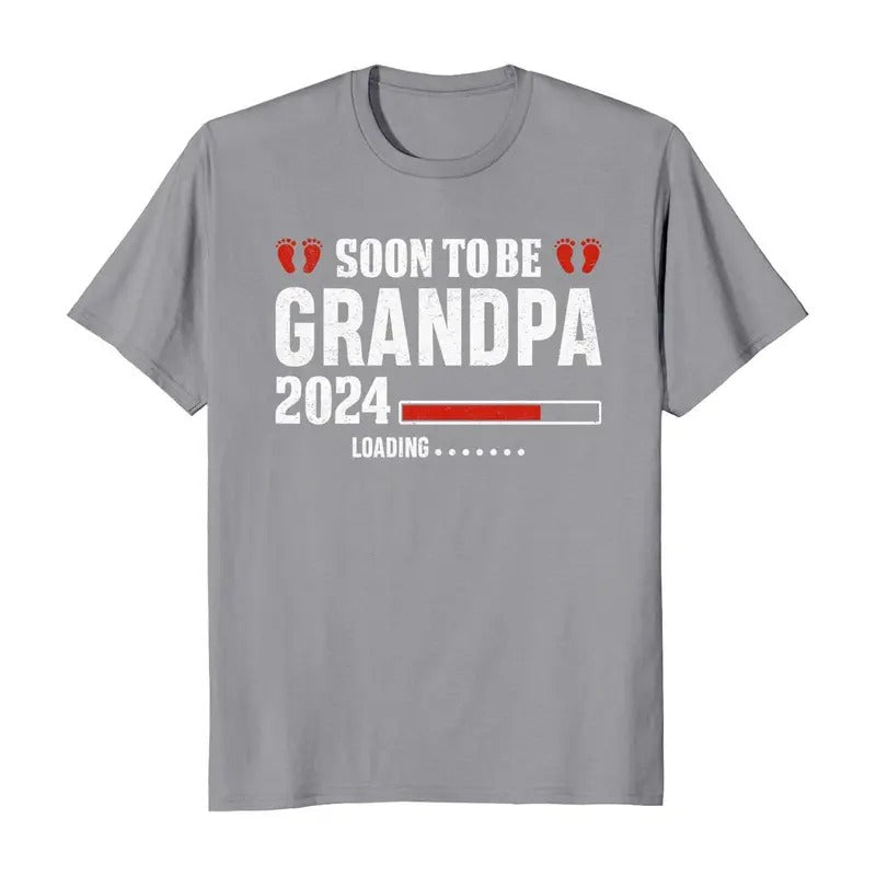 Soon To Be Grandpa 2024 T-Shirt Hoodie, Sweatshirt | RetroVerseTees.com