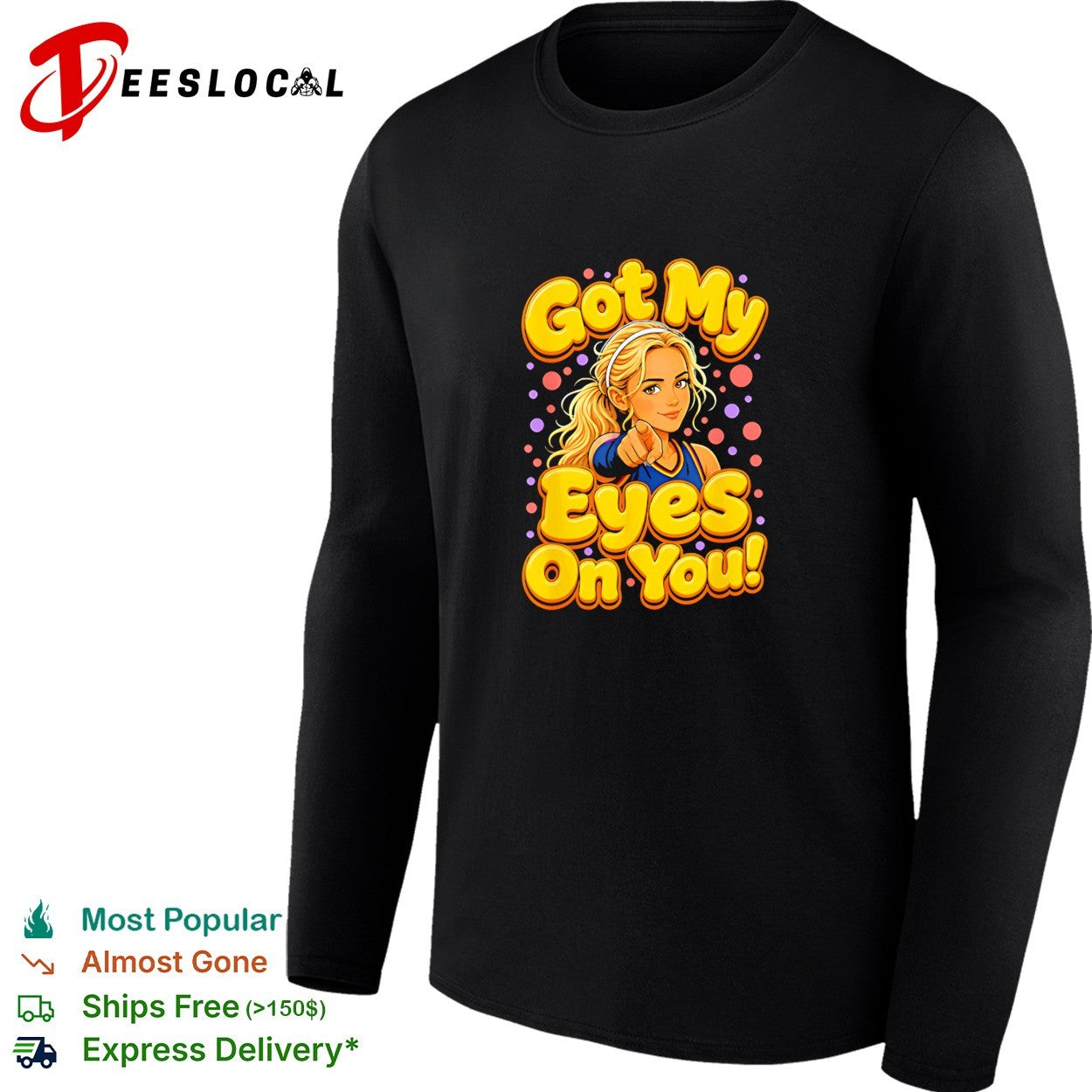 Sophie Cunningham got my eyes on you cheerleader shirt
