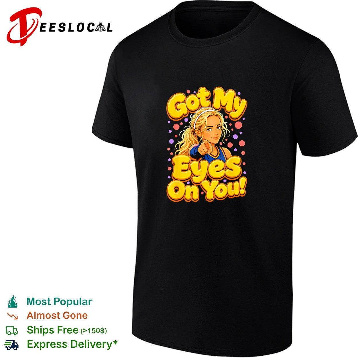 Sophie Cunningham got my eyes on you cheerleader shirt