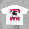 Sopula Casual Jesus God Gospel Sports Letters - Lord's Gym - Printed Pattern Cotton T-Shirt Hoodie, Sweatshirt
