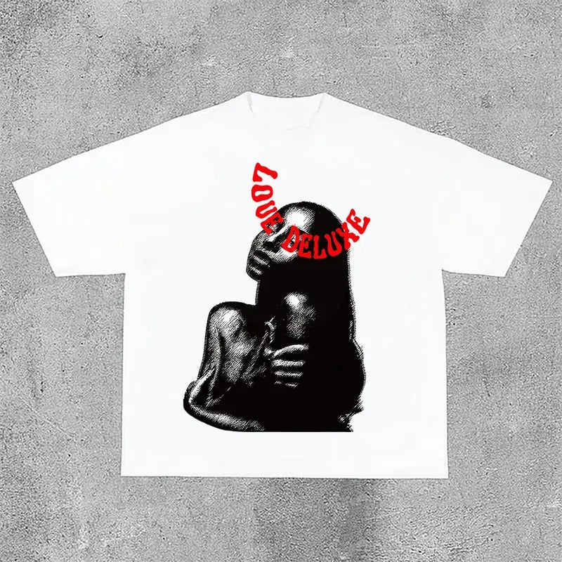 Sopula Casual Sade Adu Print Cotton T-Shirt Hoodie, Sweatshirt | RetroVerseTees.com