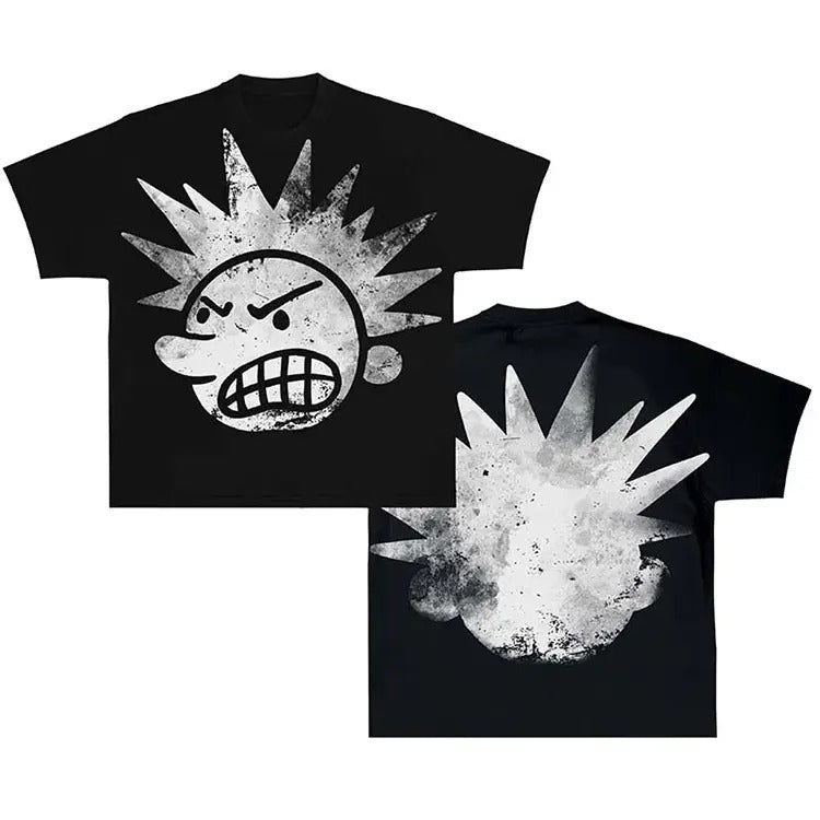 Sopula Casual The Brain Explodes Print Short Sleeve T-Shirt Hoodie, Sweatshirt | RetroVerseTees.com