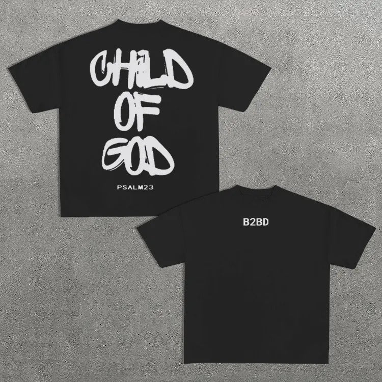 Sopula Child Of God Print  Cotton T-Shirt Hoodie, Sweatshirt | RetroVerseTees.com