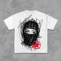 Sopula Gang Graffiti Mask Printed Cotton T-Shirt Hoodie, Sweatshirt | RetroVerseTees.com