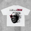 Sopula Hellcity - Flame Player Graphics Cotton T-Shirt Hoodie, Sweatshirt | RetroVerseTees.com