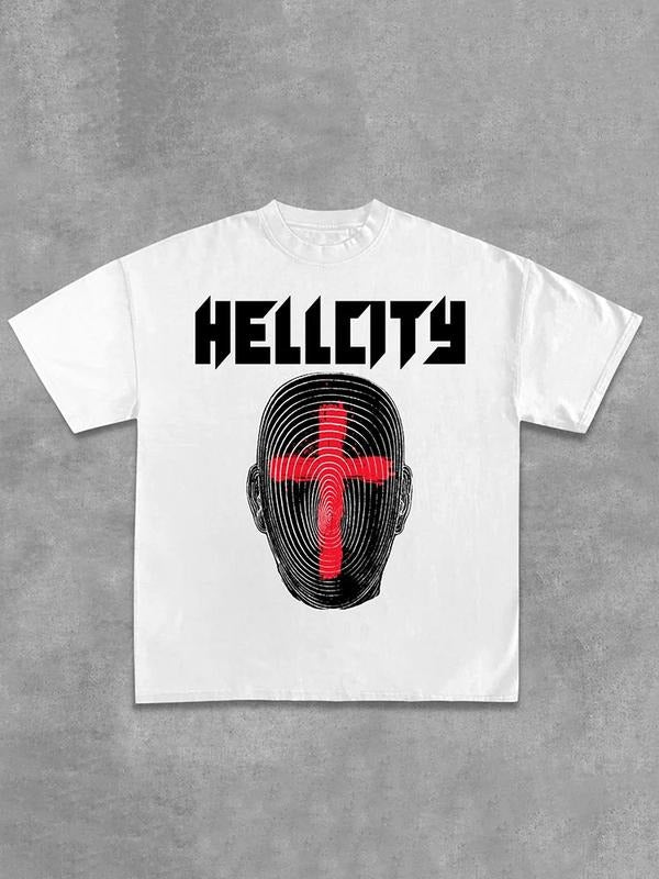 Sopula Hellcity-New Printed Pattern Design Cotton Casual T-Shirt Hoodie, Sweatshirt | RetroVerseTees.com