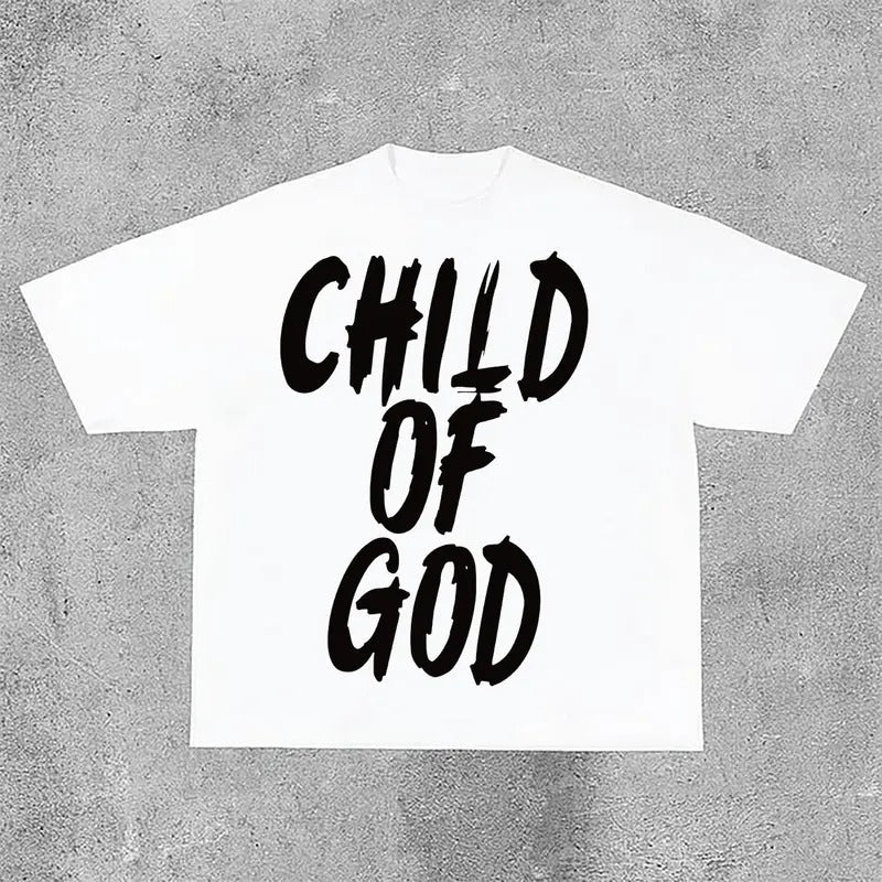 Sopula Men's Child Of God Print Cotton Short Sleeve T-Shirt Hoodie, Sweatshirt | RetroVerseTees.com