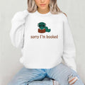 Sorry I'm Booked Bookworm Sweater, Hoodie, Tee Shirt, Bookish Cozy Reading, Gift For Book Lover Readers, Global Trending...