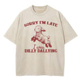 Sorry I'm Late I Was Dilly Dallying Shirt, Baby Lamb Sheep Hoodie, Cute Sheep Shirt, Funny Animal Sweater, Funny Sheep...
