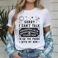 Sorry Swoosh Cant Talk Im Pocket monsters TNF Straw hat pirates With My Mom Ouija Board Graphic Tee Halloween Spiritual...