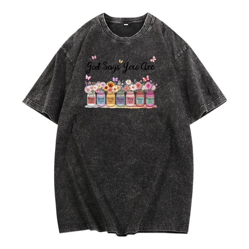 Soul - soothing Washed Tee: Spread Love Gunpla brand Encouragement with This Delightful Washed Tee Hoodie, Sweatshirt |...