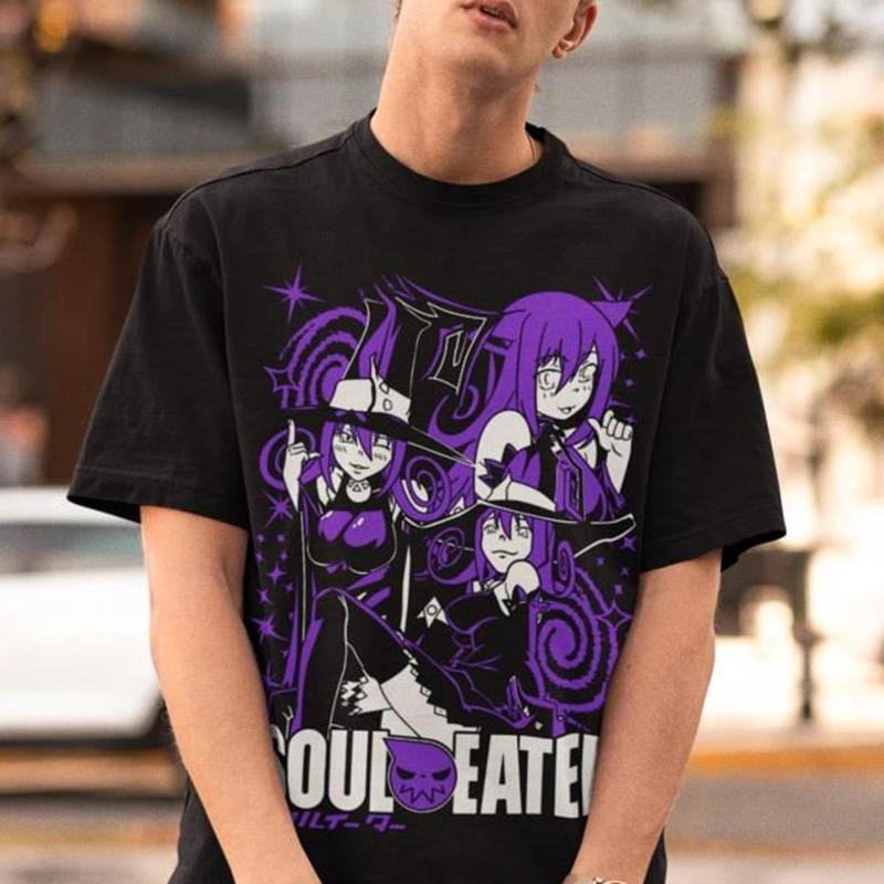 Soul Eater Death the Kid Shirt, Soul Eater Maka Albarn Shirt, Clean Look, Goes with Anything, Full Size Options, Everyone...