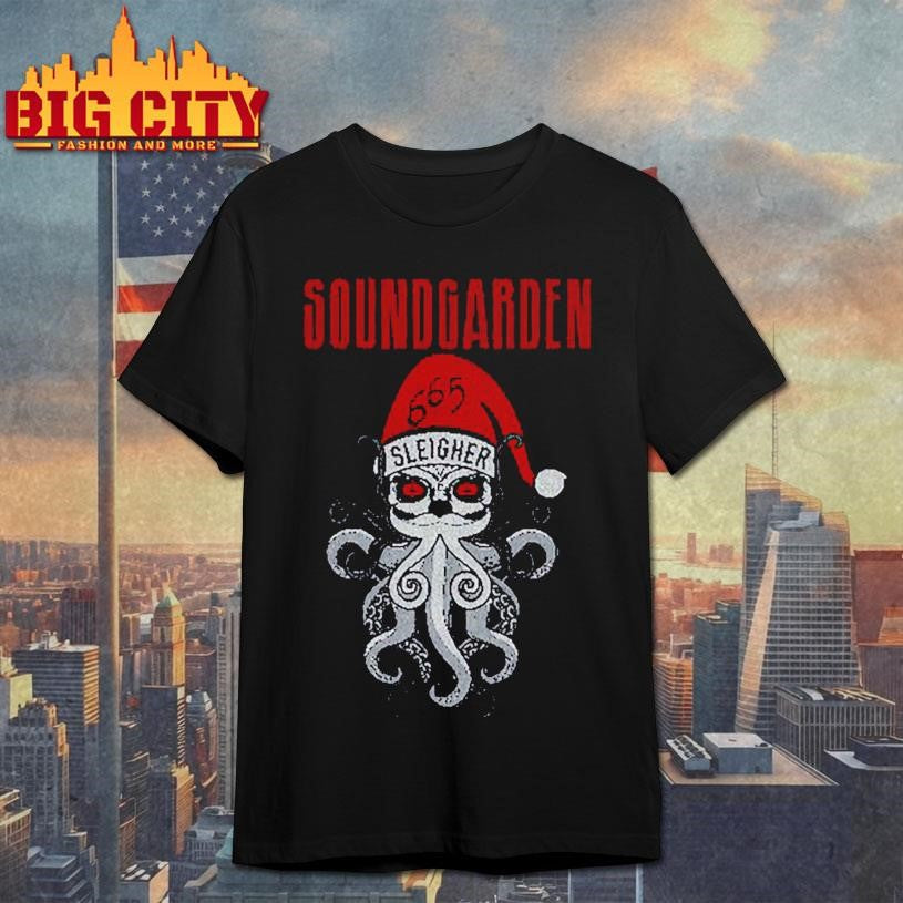 Soundgarden Knit Jacquard Holiday 2025 Shirt