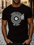Sounds Better Pocket monsters Vinyl Print Tee Shirt, Tees For Men, Casual Short Sleeve T-shirt For Summer Graphic...