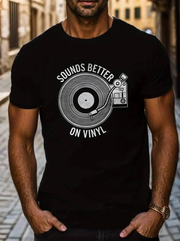 Sounds Better Pocket monsters Vinyl Print Tee Shirt, Tees For Men, Casual Short Sleeve T-shirt For Summer Graphic...