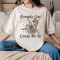 Sounds Gay Count Me In Racoon LGBT Shirt, LGBTQ+ Community T-Shirt, Pride Month Shirt, Pride Racoon T-Shirt, LGBT, Pride...