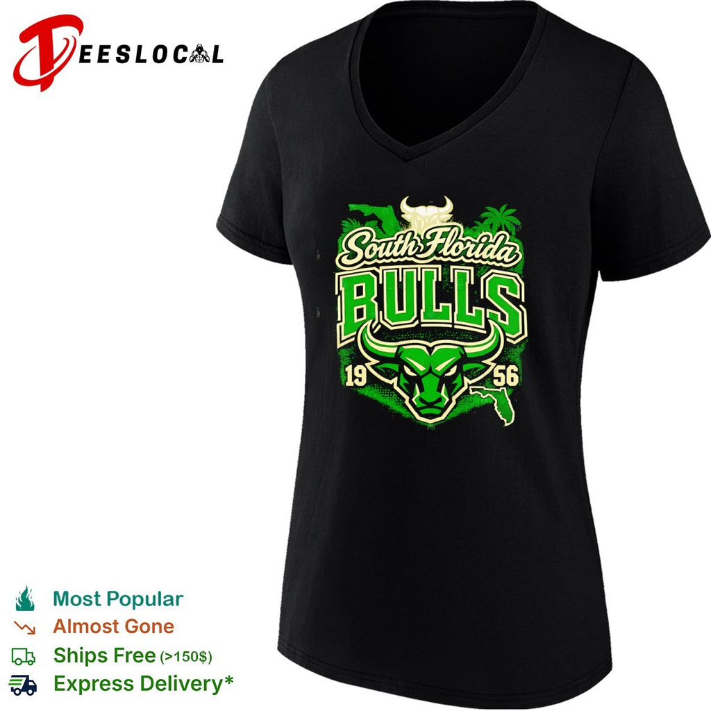 South Florida Bulls 1956 Logo NCAA College Football shirt