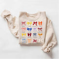Southeastern Conference Graphic Sweatshirt, Coquette Bow Football Sweatshirt, Coquette Bow SEC Sweatshirt, Southeastern...