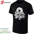 Southside Strikers Barbed Wire Star Gothic Lettering Logo shirt