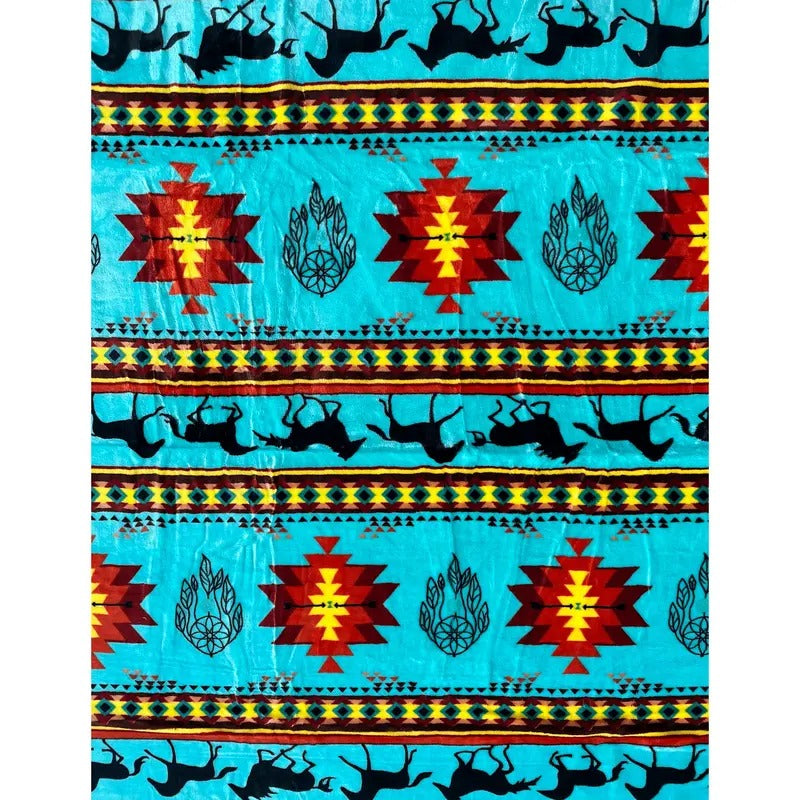 Southwest Cowboy OVERSIZED BLANKET  82"x90" T-Shirts, Hoodie, Sweatshirt | RetroVerseTees.com
