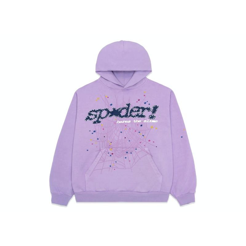 Sp5der Acai Hoodie Purple T-Shirts, Sweatshirt | RetroVerseTees.com