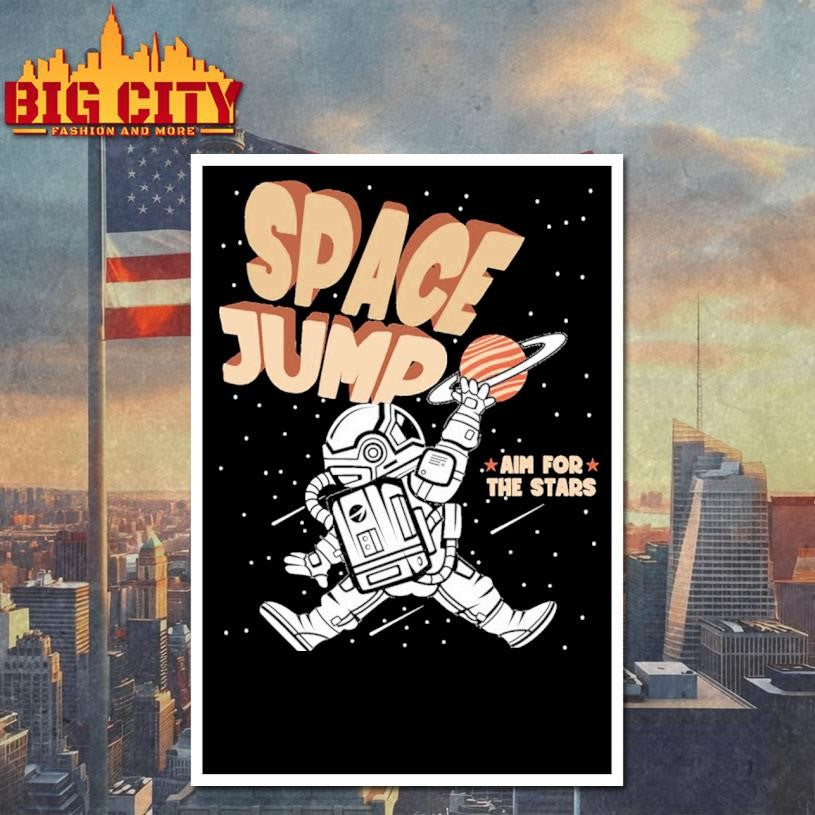 Space Jump Astronaut Basketball Fan Shirt