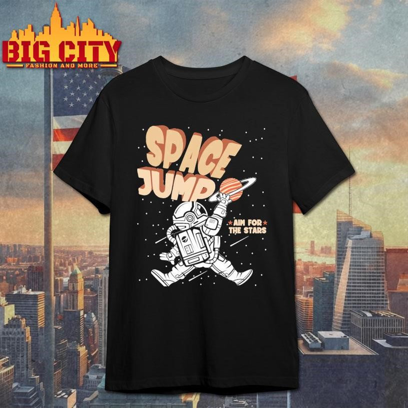 Space Jump Astronaut Basketball Fan Shirt