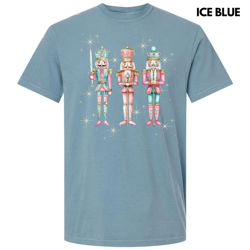 Sparkle Nutcracker Trio Comfort Colors T-Shirt 'NLB' Hoodie, Sweatshirt | RetroVerseTees.com
