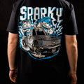 Sparky Electric Truck - T-shirt vintage  shirts Crewneck Cotton Hoodie, Sweatshirt | RetroVerseTees.com