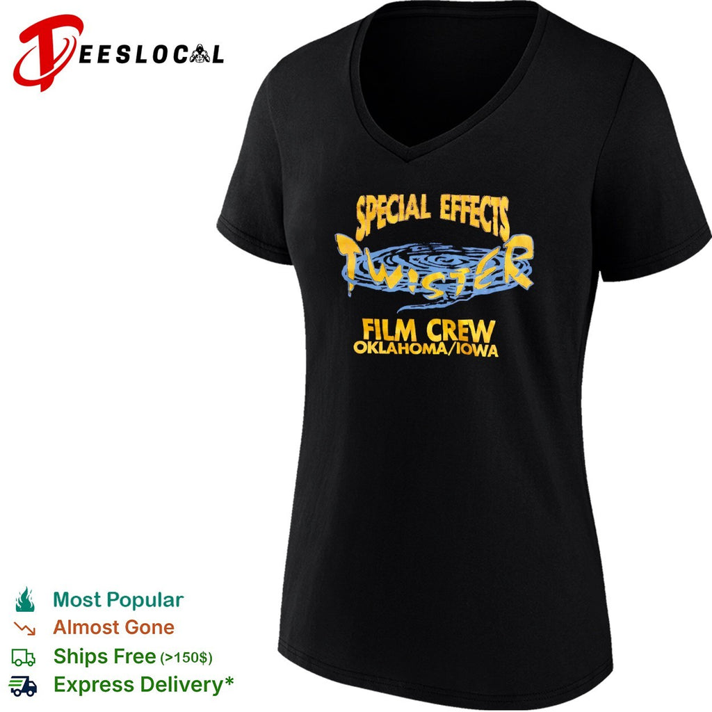 Special Effects Twister Film Crew Oklahoma Iowa Raindog shirt